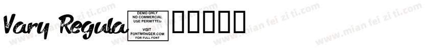 Vary Regula字体转换